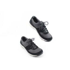 Dansko Hayden Black / Gray Women's Work Shoes Comfort Sneakers EUR 37 US 6.5-7